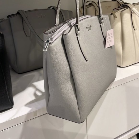 Kate Spade Monet Large Compartment Tote Nimbus Grey - Picture 11 of 16